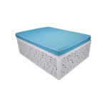 Maze Bed (Turquoise)