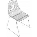 Wire Chair (Silver)