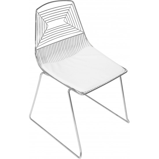 Wire Chair (Silver)