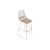 Wire Barstool Gold