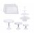 Dessert Stand Cake (White)