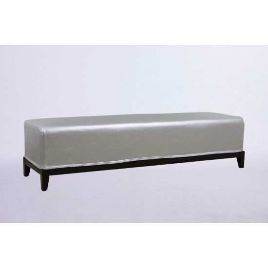 Contemporary Bench (White Legs)