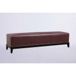 Contemporary Bench (White Legs)