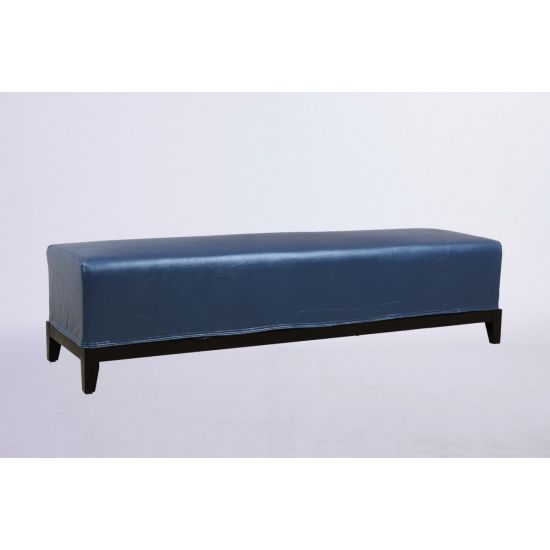 Contemporary Bench (White Legs)