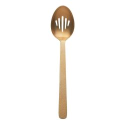 Spoon Server with Hole Gold