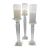 Crystal Clear Candle Holder Set