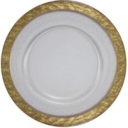 Cloud Charger Plate (Gold)
