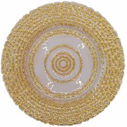 Lasso Charger Plate (Gold)