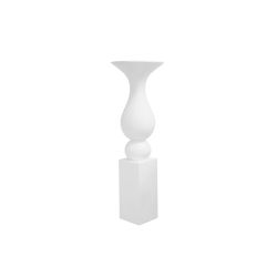 White Accent Column (52"H)