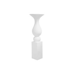 White Accent Column (56"H)