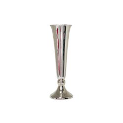  Flower Pedestal 010 (15"H) (Silver)