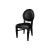 GH Chandelle Chair Black - Cushion Black GH Chandelle Chair Black - Cushion Black