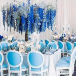 Bella blue water glass with textured bowl and short stem, stylish glassware for receptions and dinner tables, 10 oz, rack of 25.