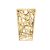 Reflection Highboy Table Web 24"x24" Gold