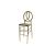 Infinity Barstool Gold Infinity Barstool Gold