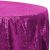 Mini Sequins - Fuchsia - 108" Round