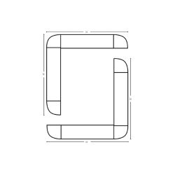 Modular Bar O Shape 32' x 32' 