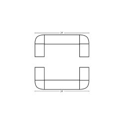Modular Bar Square 24' x 24'