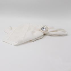 Napkin Ring Rose Silver