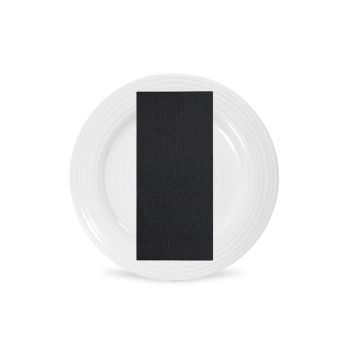 Napkin Polyester -Black