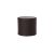Rattan End Table Round Mocha