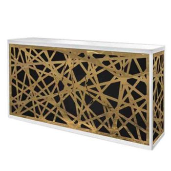 Reflection Bar 8' Web (Gold with Black)