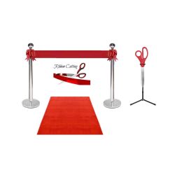 Ribbon Cutting Set (Silver)