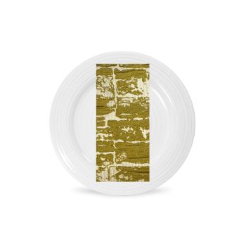Napkin Stone Wall - Citron