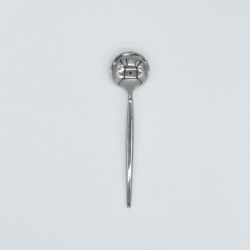 Urban Flatware Dessert Spoon Shiny Silver Set 10